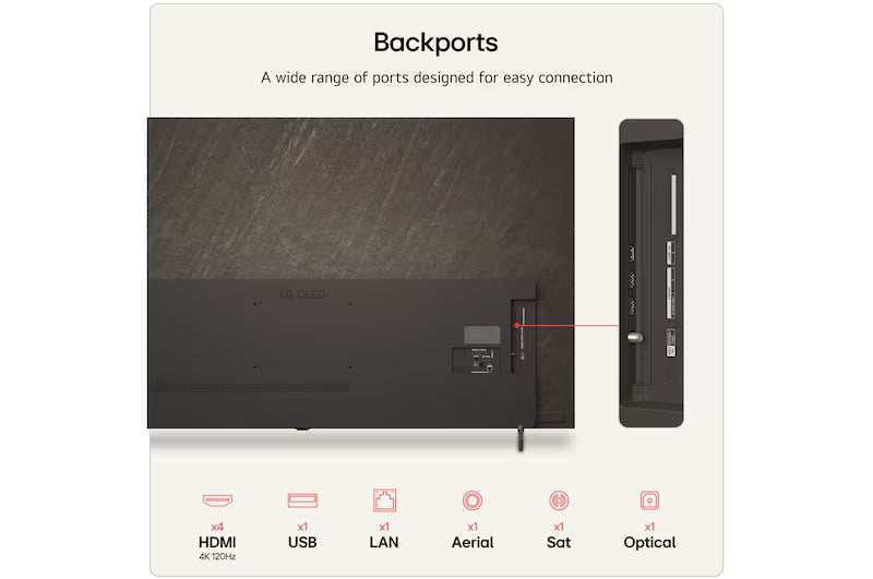 LG B6 77" 4K Smart TV - Schwarz | OLED77B65LA.AEI