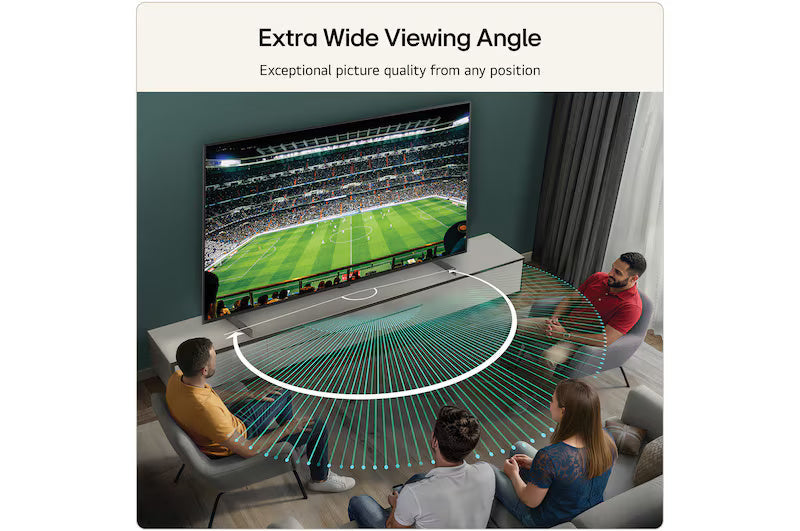 LG B6 77" 4K Smart TV - Schwarz | OLED77B65LA.AEI