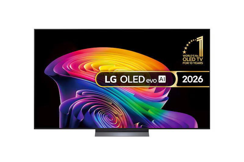 LG C6 77" 4K Smart TV - Schwarz | OLED77C64LA.AEI
