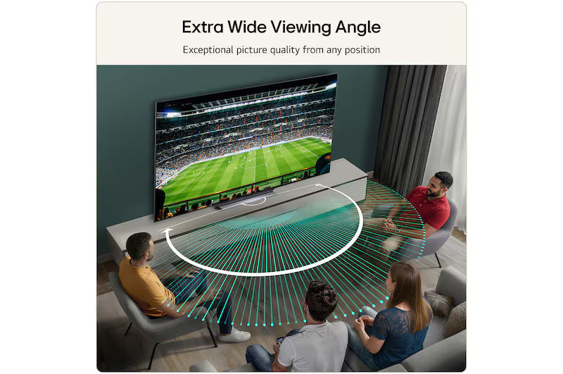 LG C6 77" 4K Smart TV - Schwarz | OLED77C64LA.AEI