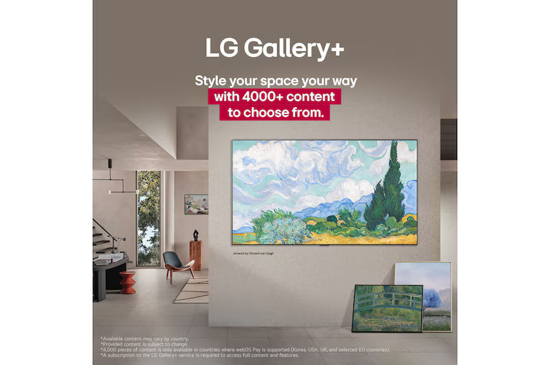 LG Evo G5 77" 4K Smart TV - Schwarz | OLED77G54LW.AEK