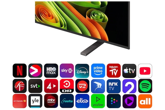 LG B6E 83" 4K Smart TV - Schwarz | OLED83B6ELB.AEI