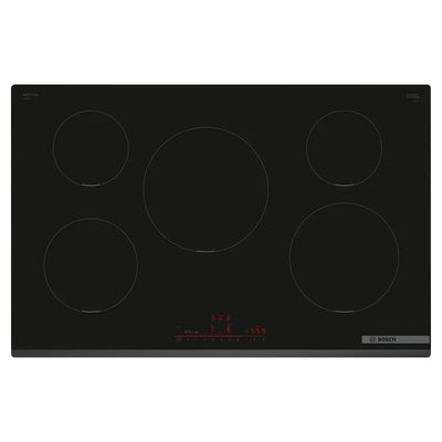 Bosch Series 6 80CM 5 Cooking Zones Induction Kochfeld - Schwarz | PIV831HB1E