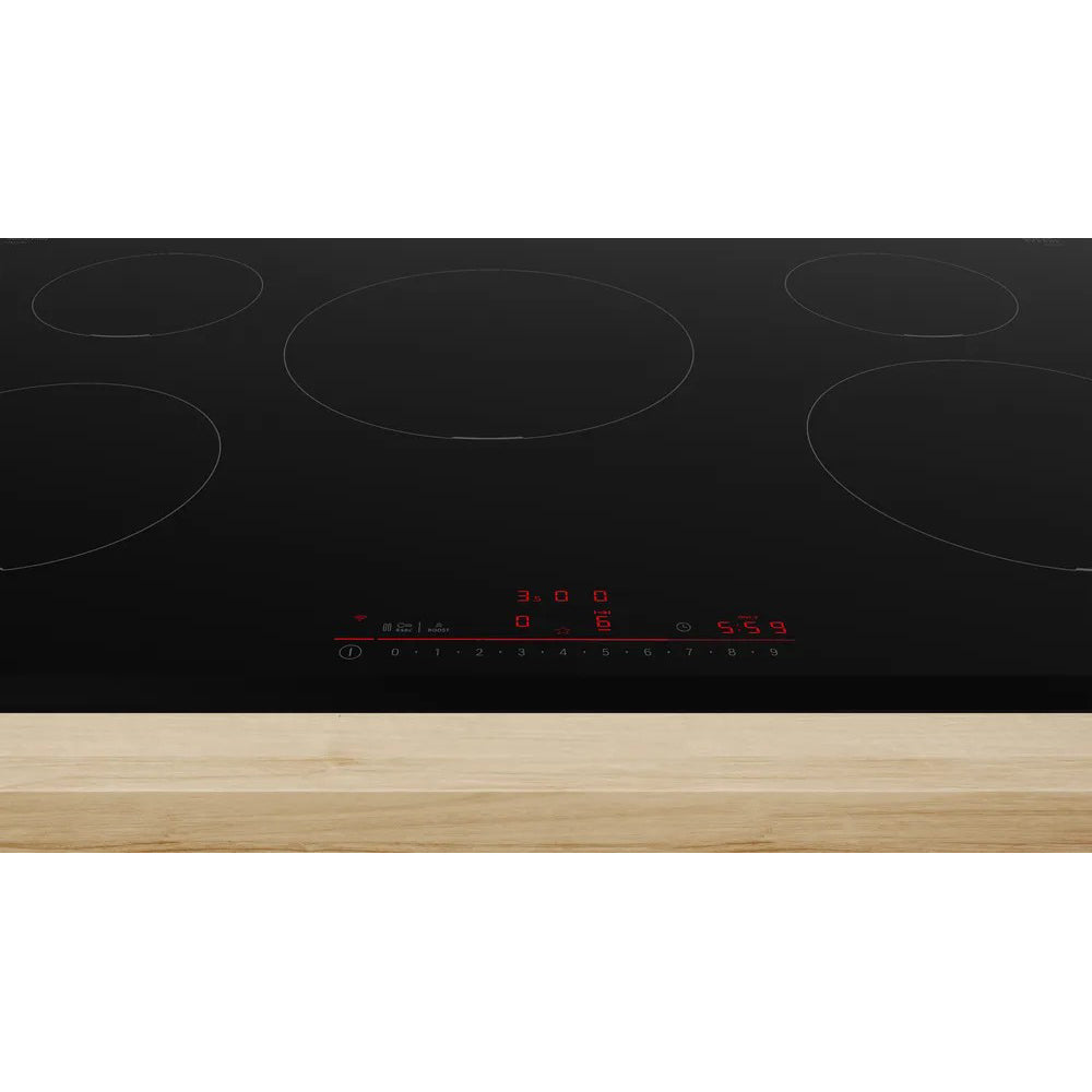 Bosch Series 6 80CM 5 Cooking Zones Induction Kochfeld - Schwarz | PIV831HB1E