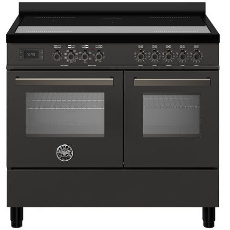 Bertazzoni Professional 100CM Electric Range Cooker - Carbonio | PRO105I2ECAT