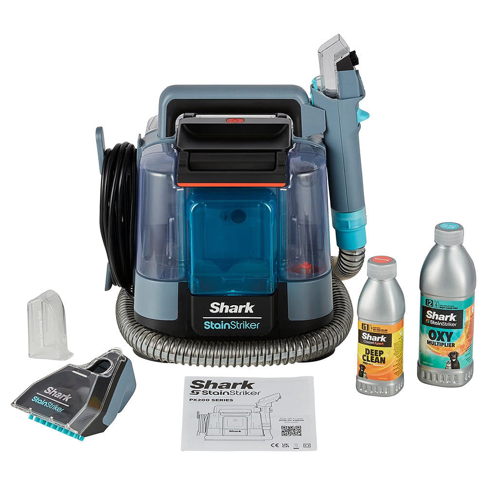 Shark Portable StainStriker Stain & Spot Cleaner - Nordic Blau Non-Met | PX200UK