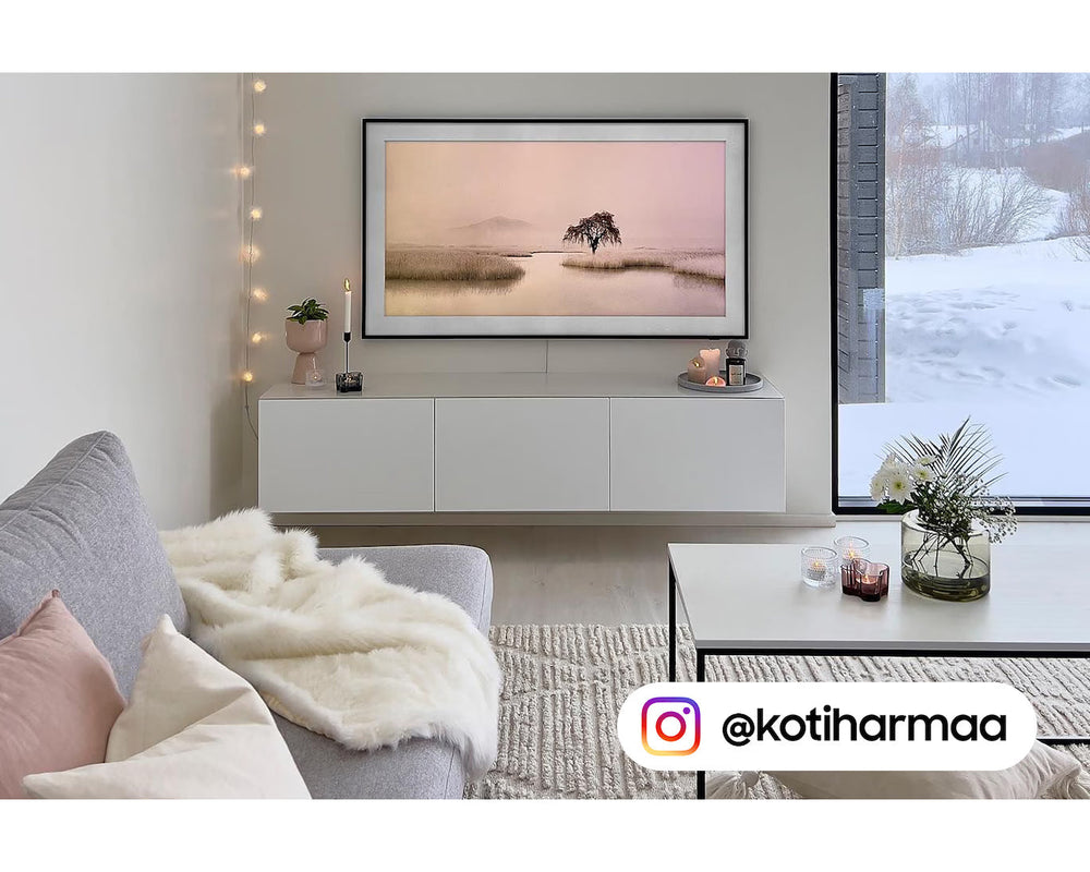 Samsung The Frame 32" FHD Smart TV - Schwarz | QE32LS03CBUXXU