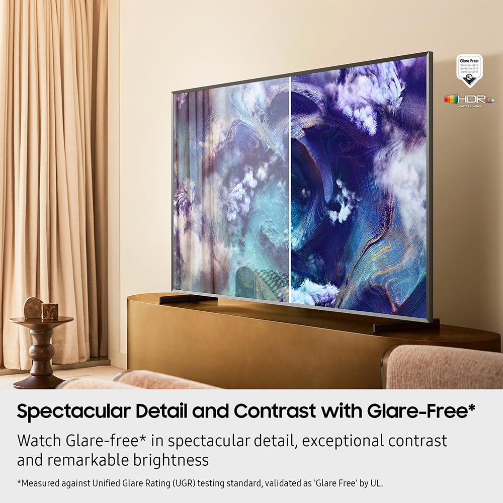 Samsung QN90F 50" 4K Smart TV - Titan Schwarz | QE50QN90FATXXU