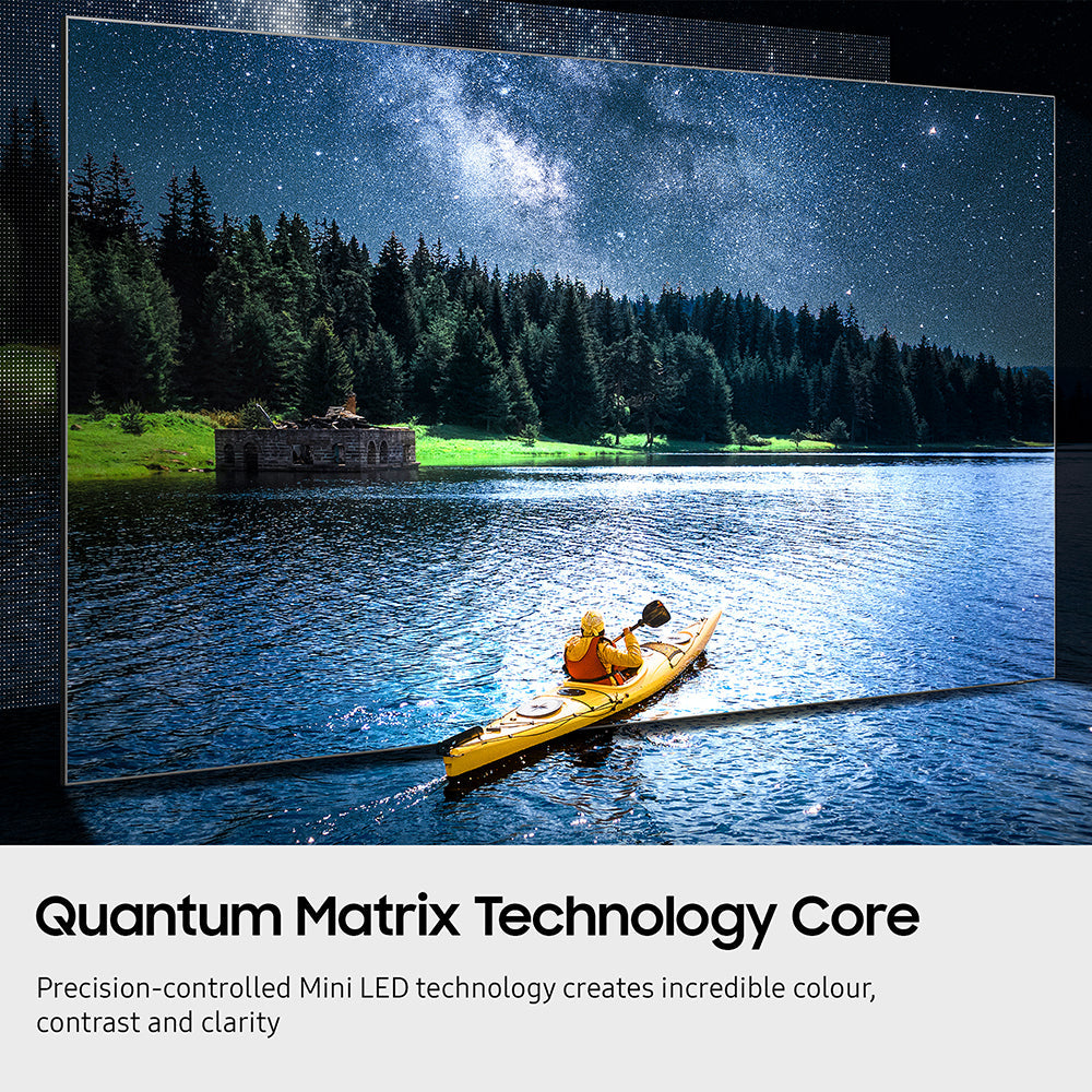 Samsung QN80F 55" 4K Smart TV - Carbon Silber | QE55QN80FAUXXU