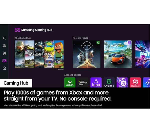 Samsung 85" 4K Ultra HD Smart TV - Schwarz | QE85LS03DAUXXU