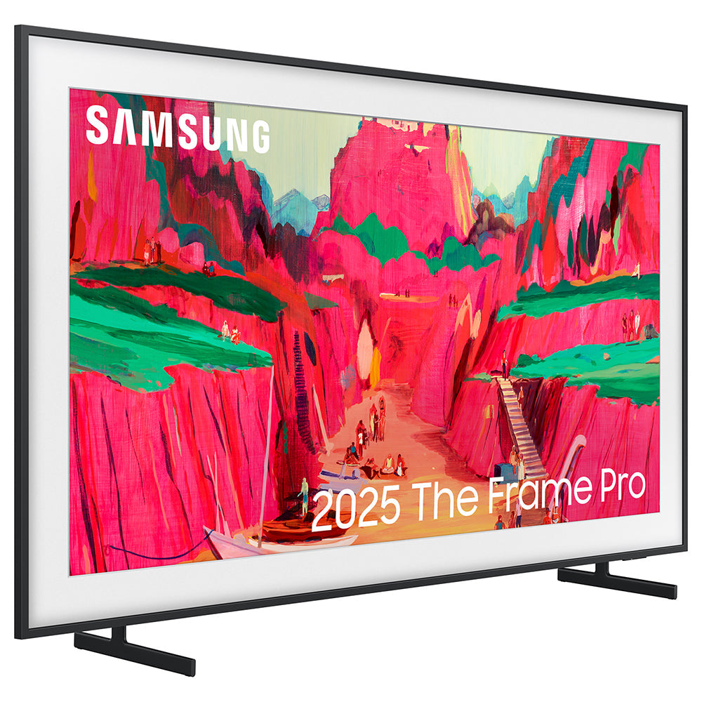 Samsung The Frame Pro LS03FW 85" 4K Smart TV - Schwarz | QE85LS03FWUXXU
