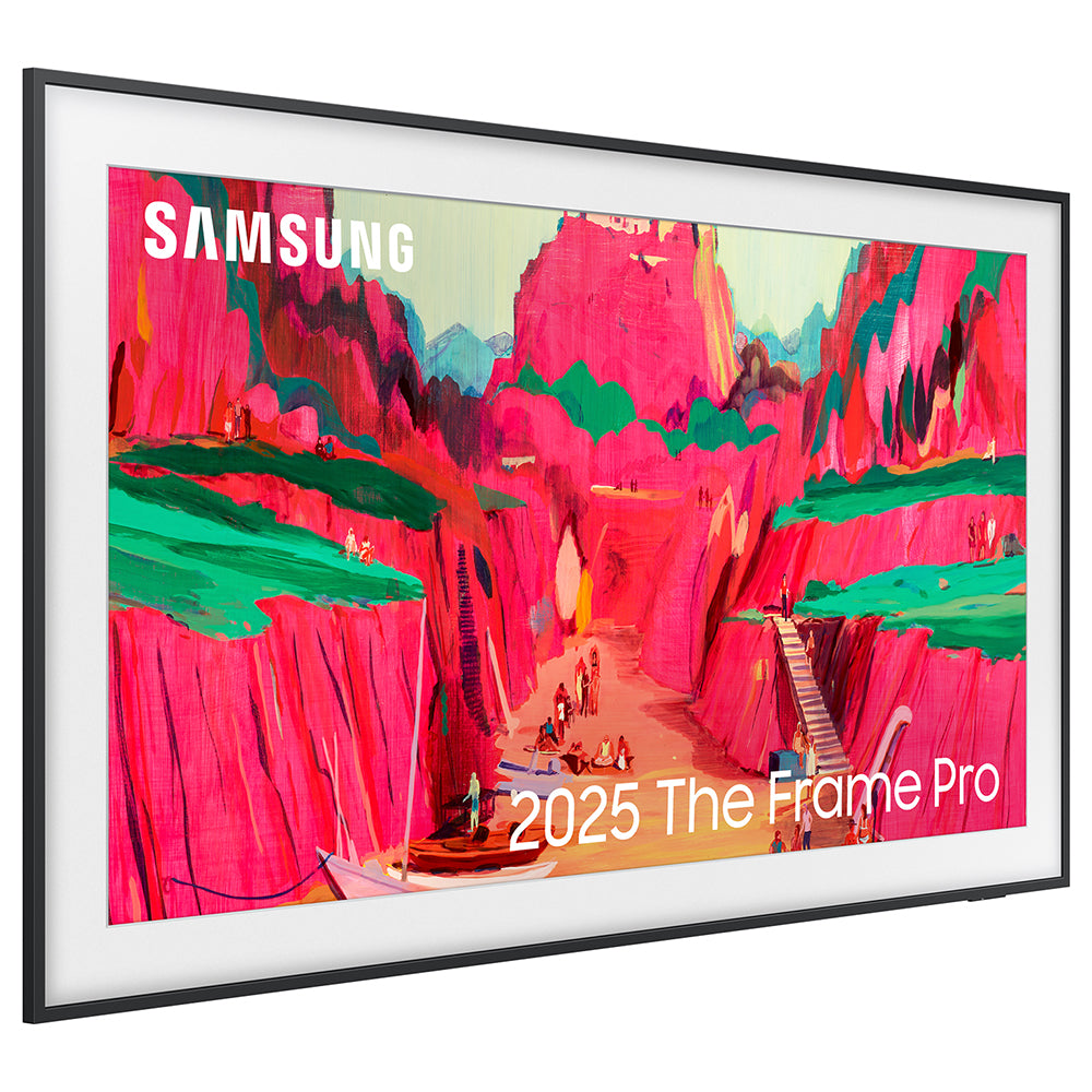 Samsung The Frame Pro LS03FW 85" 4K Smart TV - Schwarz | QE85LS03FWUXXU