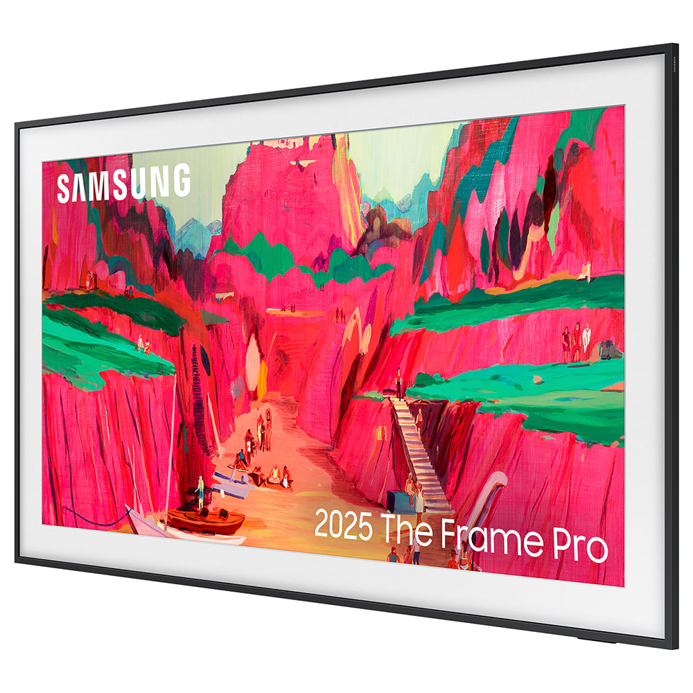 Samsung The Frame Pro LS03FW 85" 4K Smart TV - Schwarz | QE85LS03FWUXXU