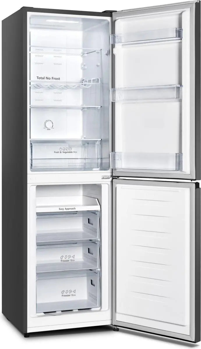 Hisense 256L Kühl-Gefrierkombination, freistehend – Schwarz | RB327N4BBE