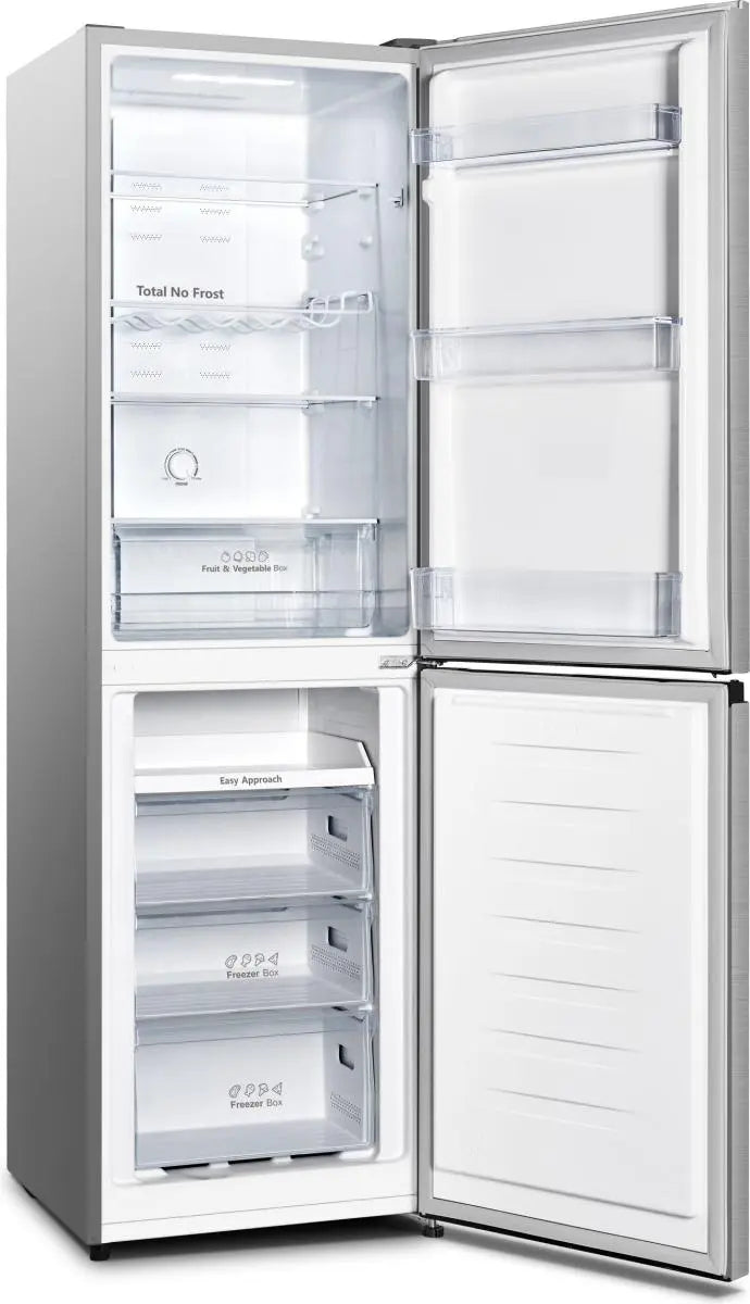 Hisense 256L Kühl-Gefrierkombination, freistehend – Grau | RB327N4BCE