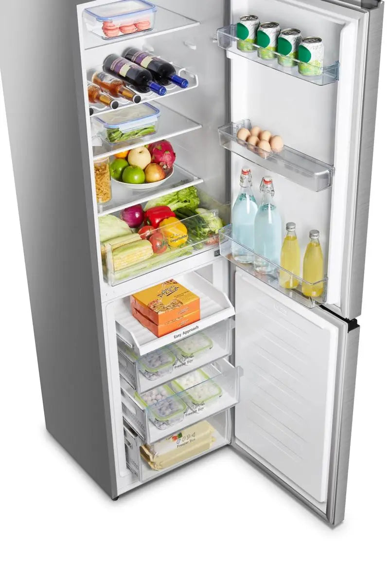 Hisense 256L Kühl-Gefrierkombination, freistehend – Grau | RB327N4BCE