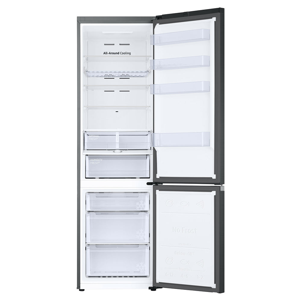 Samsung Series 5 390L freistehend Kühl-Gefrierkombination mit SpaceMax Technology - Schwarz | RB38C605DB1/EU
