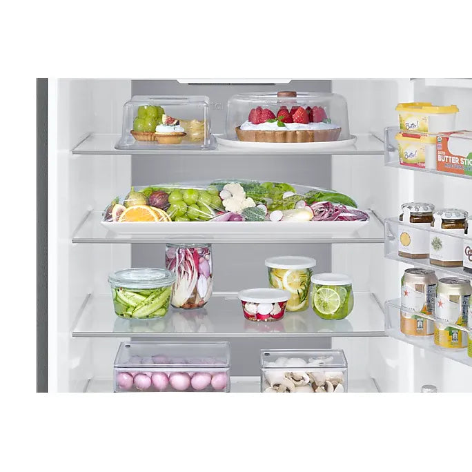 Samsung 538L Frost Free freistehend Kühl-Gefrierkombination - Silber | RB53DG703ES9EU