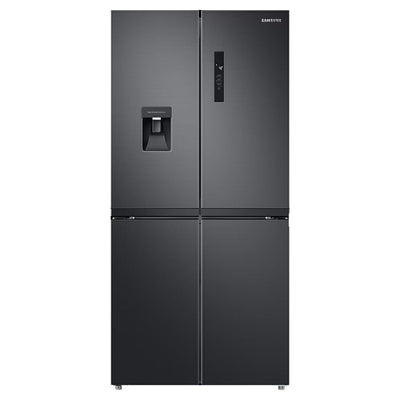 Samsung 488L freistehend French Door Kühl-Gefrierkombination - Gentle Schwarz Matt | RF48A401EB4/EU