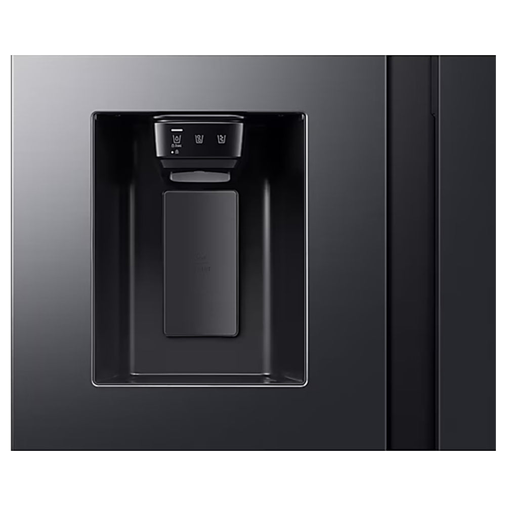 Samsung SpaceMax Bespoke AI Series 640L freistehend Kühl-Gefrierkombination - Schwarz Doi | RS70F64KEFEU