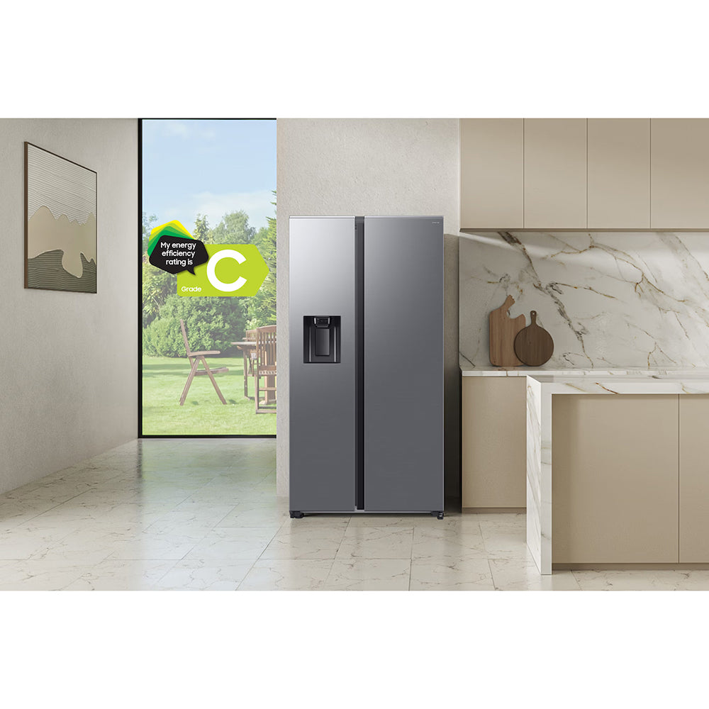 Samsung SpaceMax Series 7 Bespoke AI 634L freistehend Kühl-Gefrierkombination - Matt DOI Metal | RS70F66KCTEU