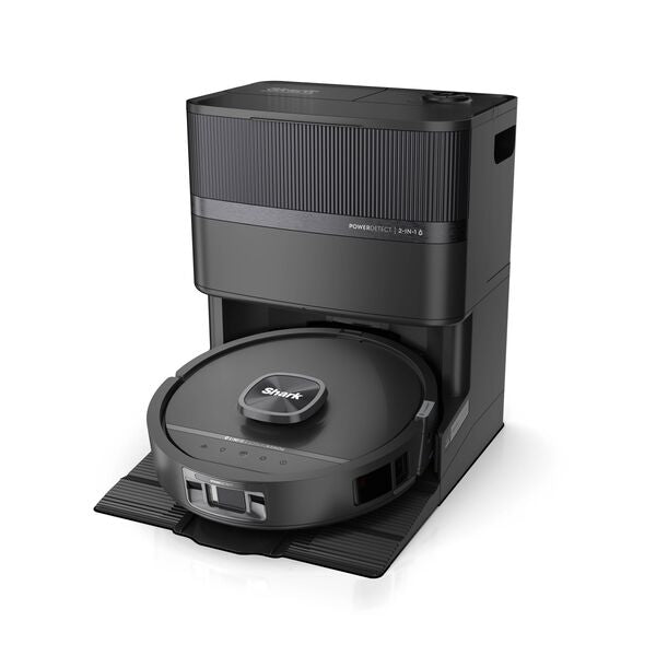 Shark PowerDetect UV Reveal 2-in-1 Vac & Mop Robot Vacuum - Schwarz | RV3000XEUK