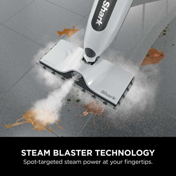 Shark Steam Blaster Technology Steam Spot Cleaner - Weiß & Poly Copper | S2001UK