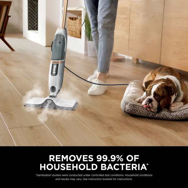 Shark Steam Blaster Technology Steam Spot Cleaner - Weiß & Poly Copper | S2001UK