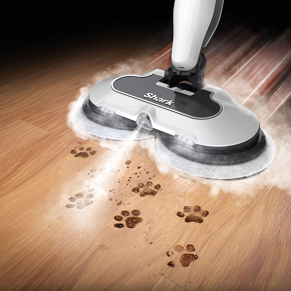 Shark Steam & Scrub Automatic Steam Mop - Weiß & Grau | S8201UK