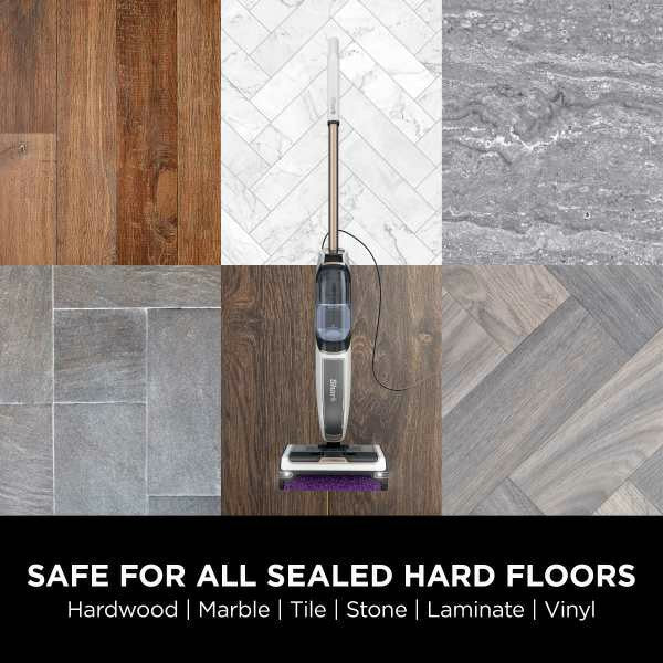 Shark SteamPickUp Bagless Hard Floor Staubsauger - Weiß | SD200UK