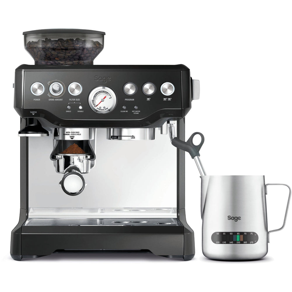 Sage The Barista Express Bean to Cup Kaffeemaschine - Schwarz Truffle | SES875BTR2GUK1