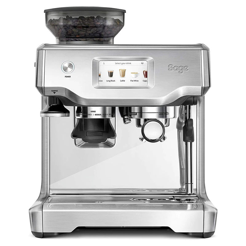 Sage The Barista Touch Bean to Cup Kaffeemaschine - Brushed Edelstahl | SES880BSS2GUK