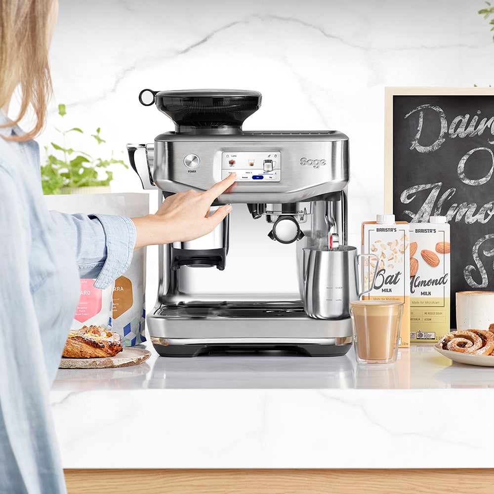 Sage Barista Touch Impress 2L Bean To Cup Kaffeemaschine - Brushed Edelstahl | SES882BSS4GUK1