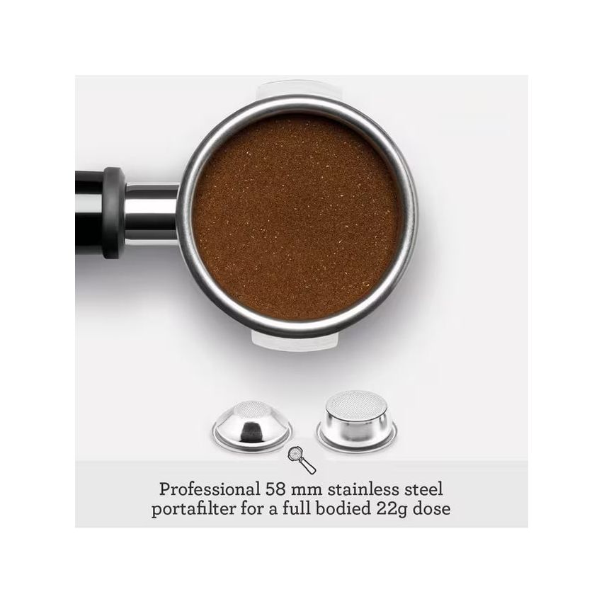 Sage Oracle Jet Automatic Bean to Cup Kaffeemaschine - Schwarz Truffle | SES985BTR4GUK1
