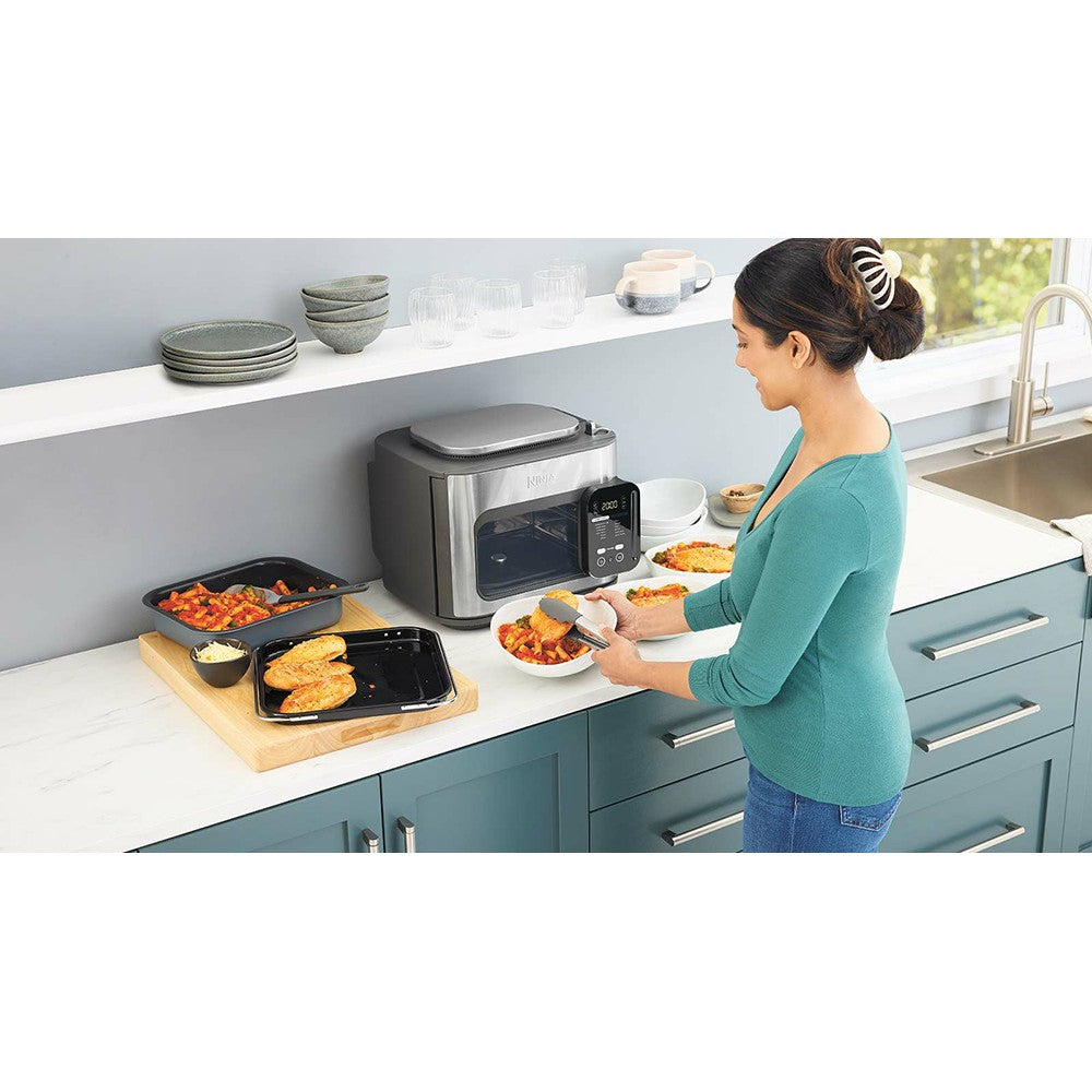 Ninja Combi 12 in 1 Multikocher Backofen & Heißluftfritteuse - Grau | SFP700UK