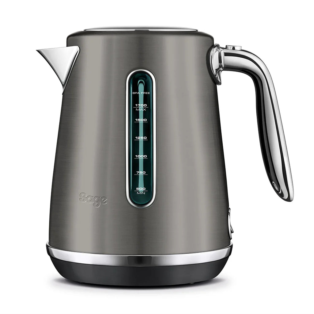 Sage The Soft Top Luxe 1.7L Kettle - Black Stainless Steel | SKE735BST4GUK1