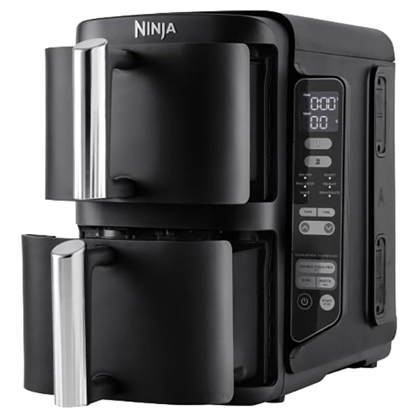 Ninja 7.6L Double Stack 2 Drawer Heißluftfritteuse - Schwarz | SL300UK
