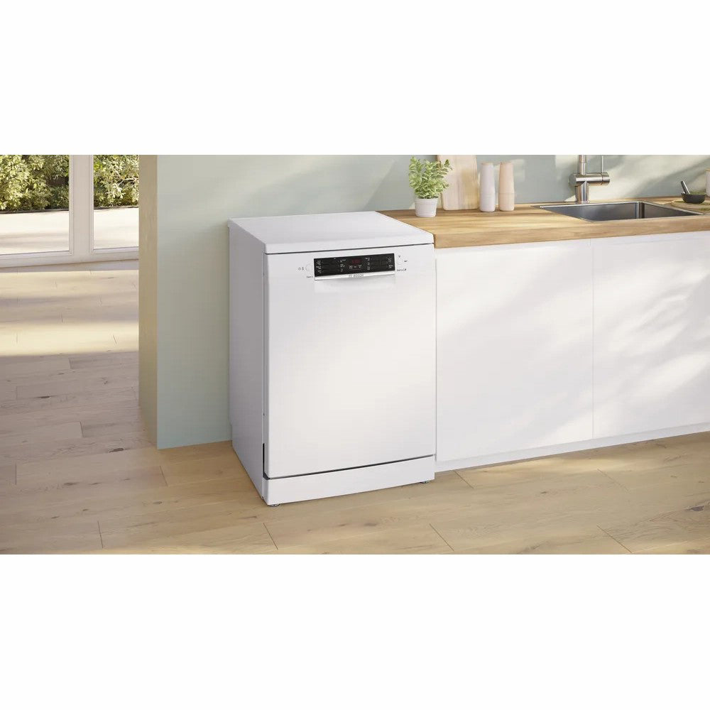 Bosch Series 2 60CM freistehend Standard Geschirrspüler - Weiß | SMS26AW08G