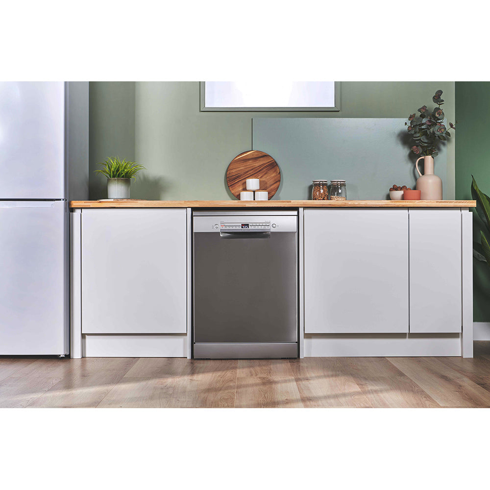 Bosch Series 2 60CM freistehend Drawer Geschirrspüler - Silber Inox | SMS2HVI67G