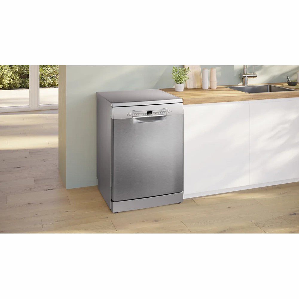 Bosch Series 2 60CM freistehend Drawer Geschirrspüler - Silber Inox | SMS2HVI67G