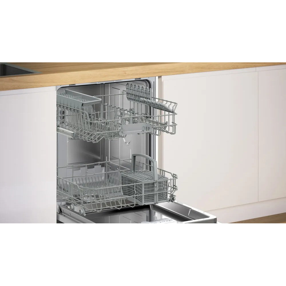 Bosch Series 2 60CM Einbau Standard Geschirrspüler - Weiß | SMV2HTX02G