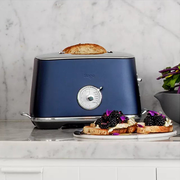 Sage The Toast Select Luxe 1000W 2 Slice Toaster - Damson Blau | STA735DBL4GEU1