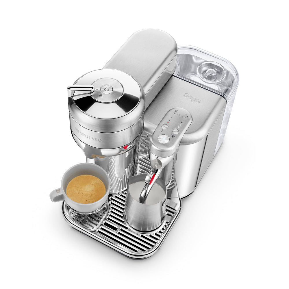Sage The Vertuo Creatista Nespresso Kaffeemaschine - Brushed Edelstahl | SVE850BSS4GUK1
