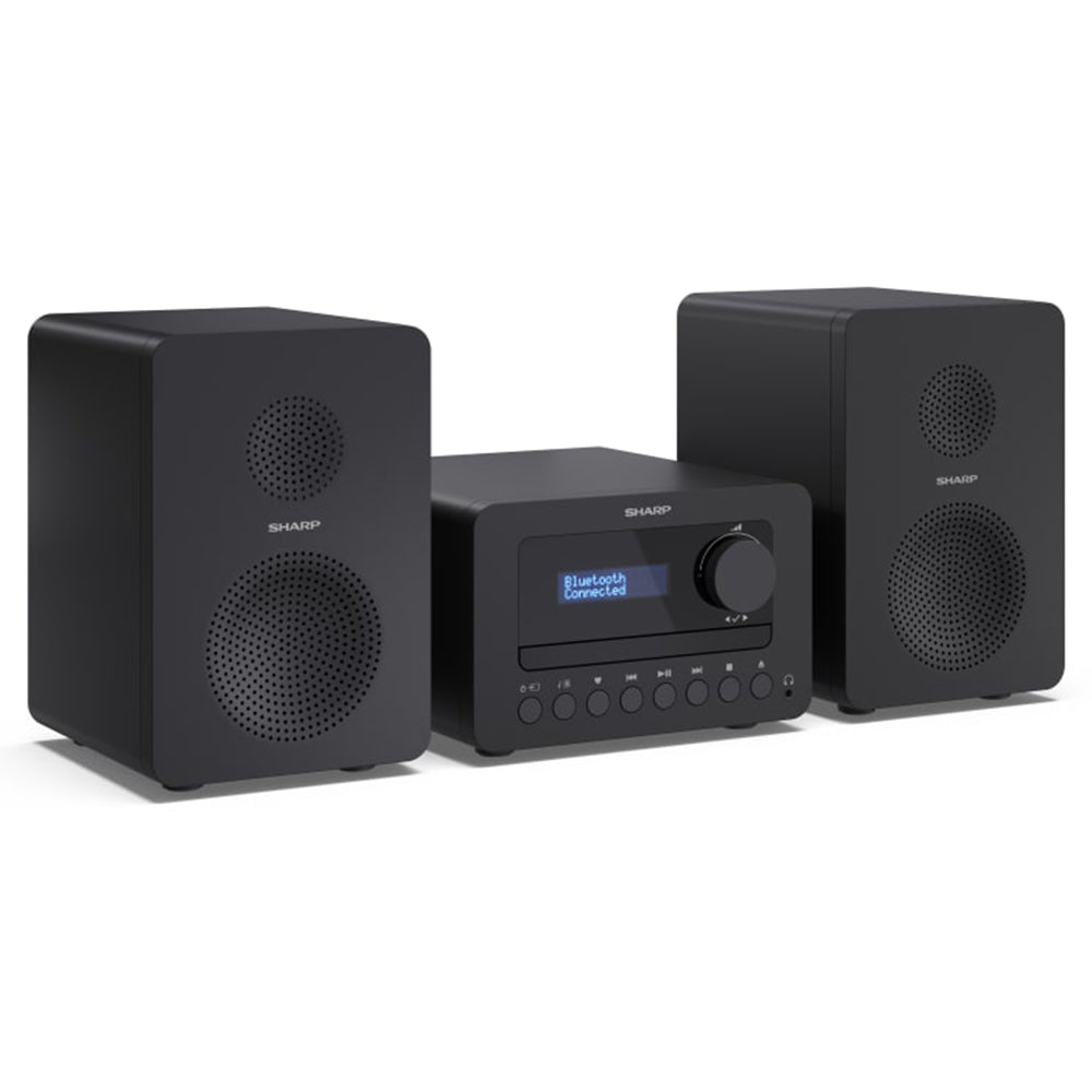 Sharp TOKYO FM Hi-Fi Micro System - Black | SXL-B514 - A