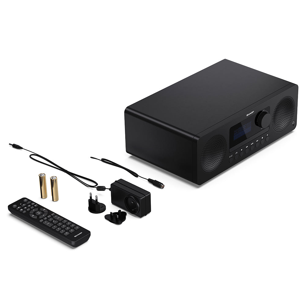 Sharp TOKYO DAB+/FM All-in-One Hi-Fi-System - Schwarz | SXL-B720