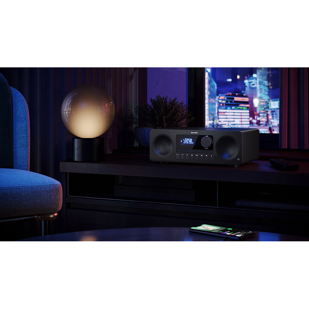 Sharp TOKYO DAB+/FM All-in-One Hi-Fi-System - Schwarz | SXL-B720