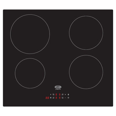 Thor 60CM 4 Zone Ceramic Kochfeld - Schwarz | T154MDINTC