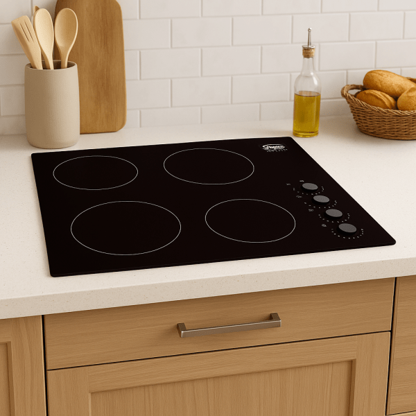 Thor 60CM 4 Zone Ceramic Kochfeld - Schwarz | T154MDMA