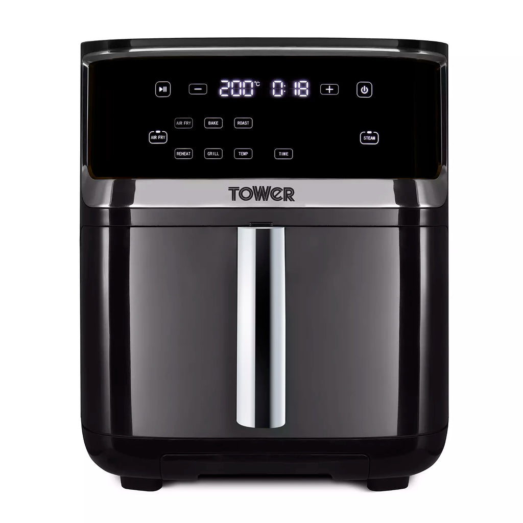 Tower Vortx 1700W 7L Steam Air Fryer - Black | T17101