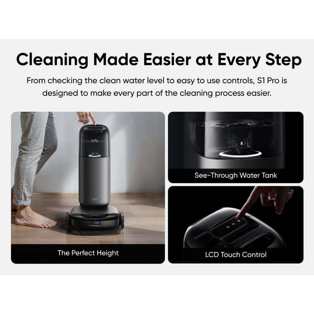 Eufy Omni S1 Pro + Filters Robot Staubsauger - Schwarz | T2080GA1
